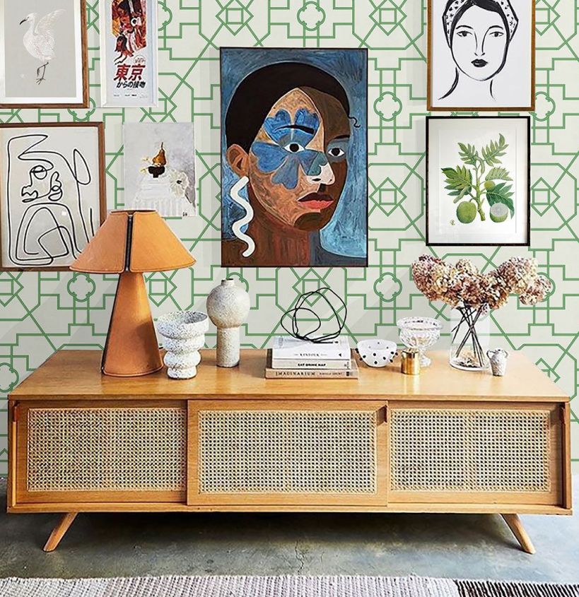 Mid-Century Modern Wallpaper Styles