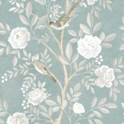 Wallpaper-Magnaolia-Chinoiserie-Milk-Green-1