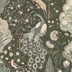 MKS028-O-PeacockGarden-Olive-1